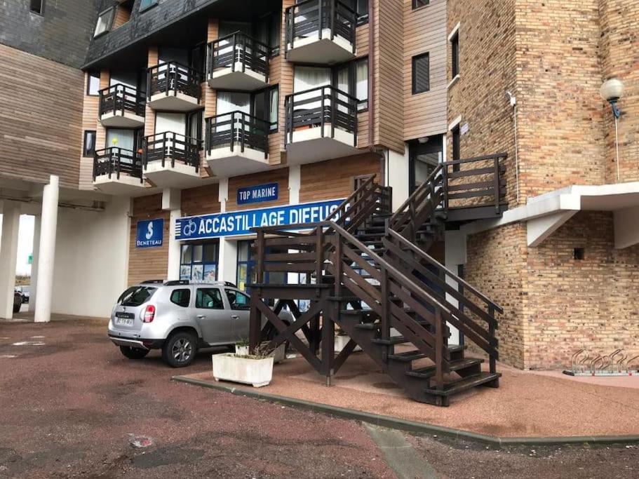 Le Cocooning-Studio Deauville Marina Avec Terrasse Vue Mer Et Plage Exterior foto